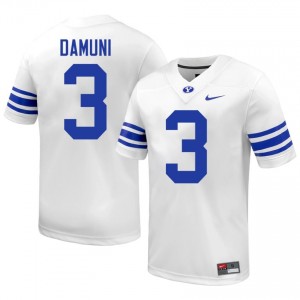 #3 Raider Damuni BYU Men's Football Jersey | Premium Replica NCAA Gear 18TB6444