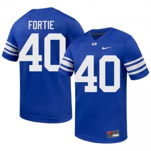#40 Eldon Fortie BYU Cougars Men's Football Jersey | Premium Replica NCAA Gear Q2508P34