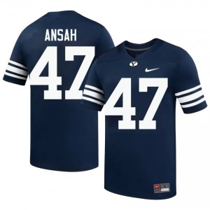 #47 Ezekiel Ansah BYU Cougars Men's Football Jersey | Premium Replica NCAA Gear 6Qa83876