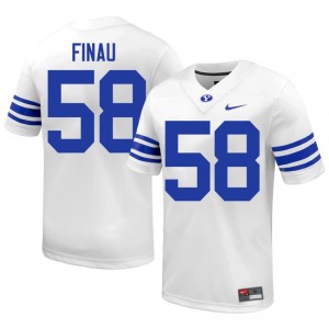 #58 Paki Finau BYU Men's Football Jersey | Premium Replica NCAA Gear R1Ofu868