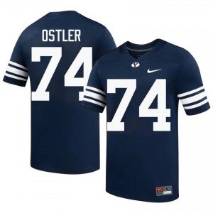 #74 Trevin Ostler BYU Cougars Men's Football Jersey | Premium Replica NCAA Gear ih30X016