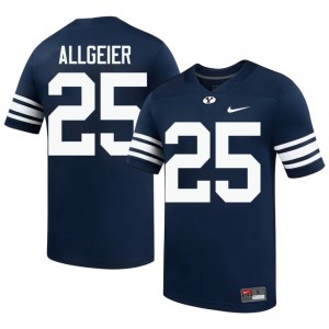 Tyler Allgeier BYU Cougars #25 Navy Exclusive Jersey | Men's Player Football Limited Edition Uniform y1RY5H23