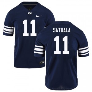 #11 Faletau Satuala BYU Cougars Men's Football Jersey | Premium Replica NCAA Gear 33Ah77n4