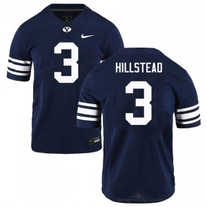 #3 McCae Hillstead BYU Cougars Men's Football Jersey | Premium Replica NCAA Gear 38161BDK
