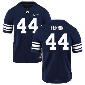 Will Ferrin BYU #44 Navy Exclusive Jersey | Men's High School Football Limited Edition Uniform 376087i0