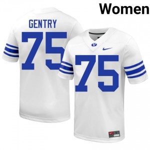 #75 Andrew Gentry BYU Women's Football Jersey | Premium Replica NCAA Gear 5cCRR654