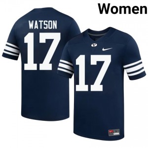 #17 Enoch Watson BYU Cougars Women's Football Jersey | Premium Replica NCAA Gear 4p01py92