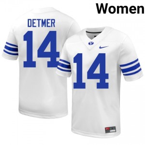 #14 Ty Detmer BYU Women's Football Jersey | Premium Replica NCAA Gear OUidUS75