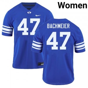 #47 Bear Bachmeier BYU Women's Football Jersey | Premium Replica NCAA Gear 30b10232