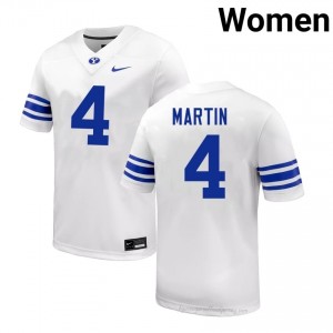 #4 LJ Martin BYU Women's Football Jersey | Premium Replica NCAA Gear 61xT2ftB