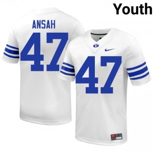 #47 Ezekiel Ansah BYU Youth Football Jersey | Premium Replica NCAA Gear 2DD72y86
