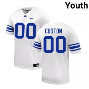 #00 Custom BYU Cougars Youth Football Jersey | Premium Replica NCAA Gear 94D45oTO