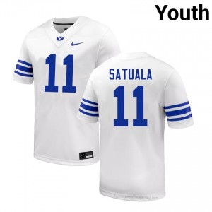 #11 Faletau Satuala BYU Youth Football Jersey | Premium Replica NCAA Gear 41bh540y