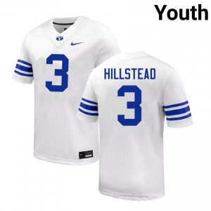 #3 McCae Hillstead BYU Youth Football Jersey | Premium Replica NCAA Gear 231c713w